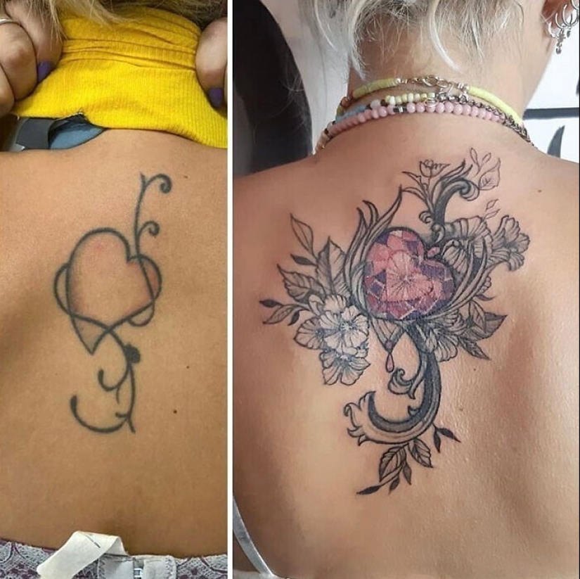 25 ejemplos de superposición exitosa de tatuajes 25 ejemplos de superposición exitosa de tatuajes