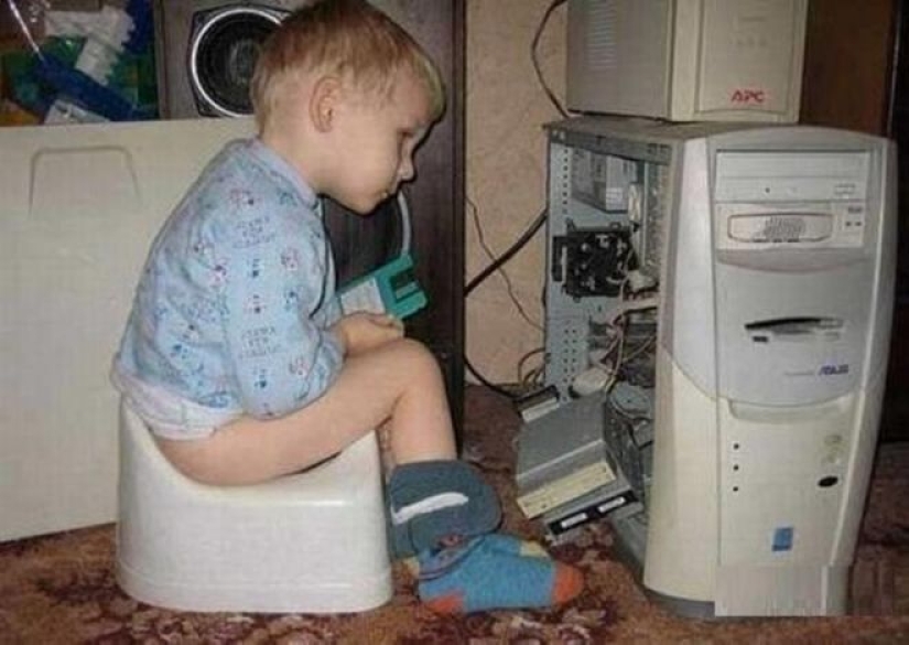 25 fotos divertidas de la serie "Si está tranquilo en la guardería, ¡empieza a preocuparte!" 25 fotos divertidas de la serie "Si está tranquilo en la guardería, ¡empieza a preocuparte!"