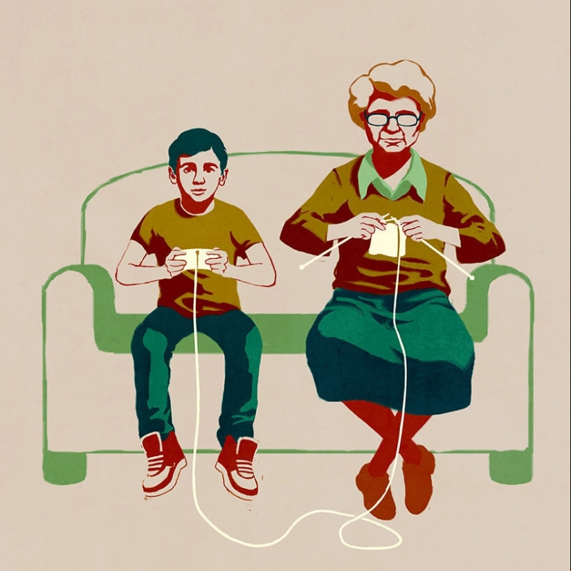 25 ilustraciones temáticas sobre nuestro mundo loco