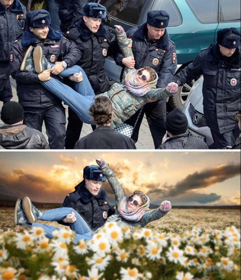 25 obras de los ganadores de las batallas de photoshop