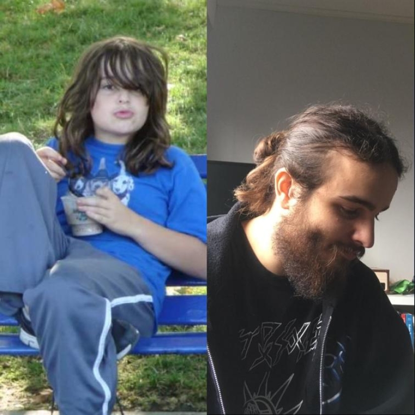 25 personas que crecen y se cuidan mutuamente se convirtió en un verdadero guapo