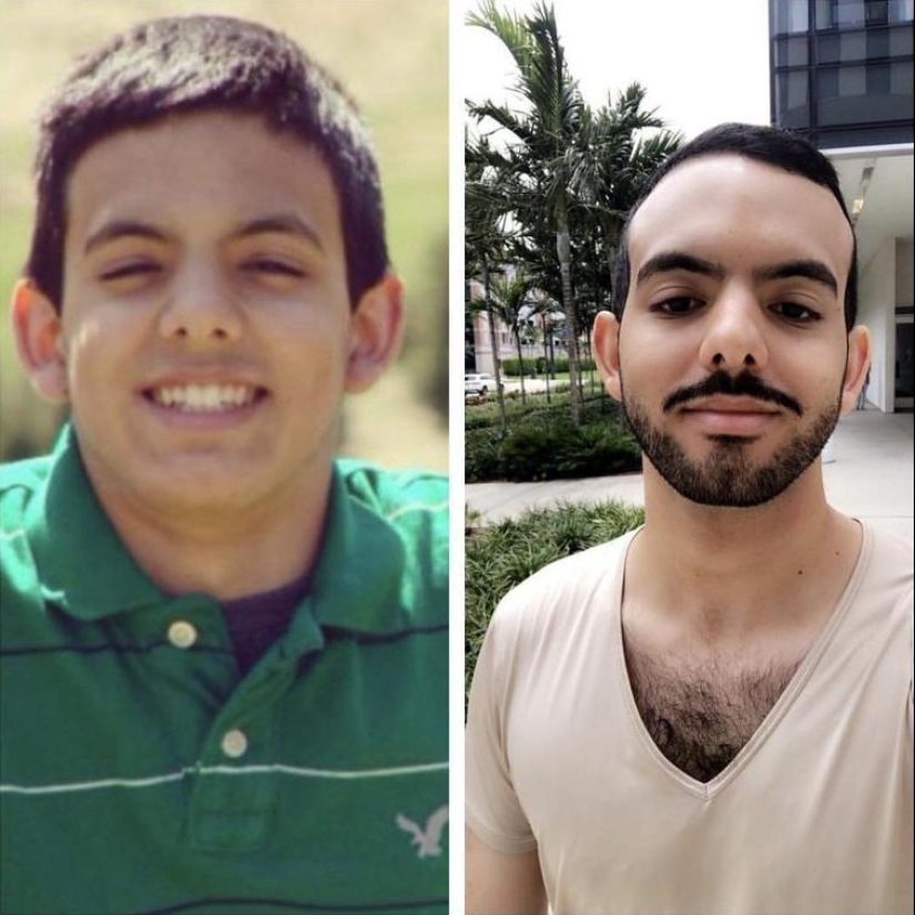 25 personas que crecen y se cuidan mutuamente se convirtió en un verdadero guapo