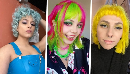 27 fotos de chicas que se aventuraron a teñir el cabello brillante 27 fotos de chicas que se aventuraron a teñir el cabello brillante