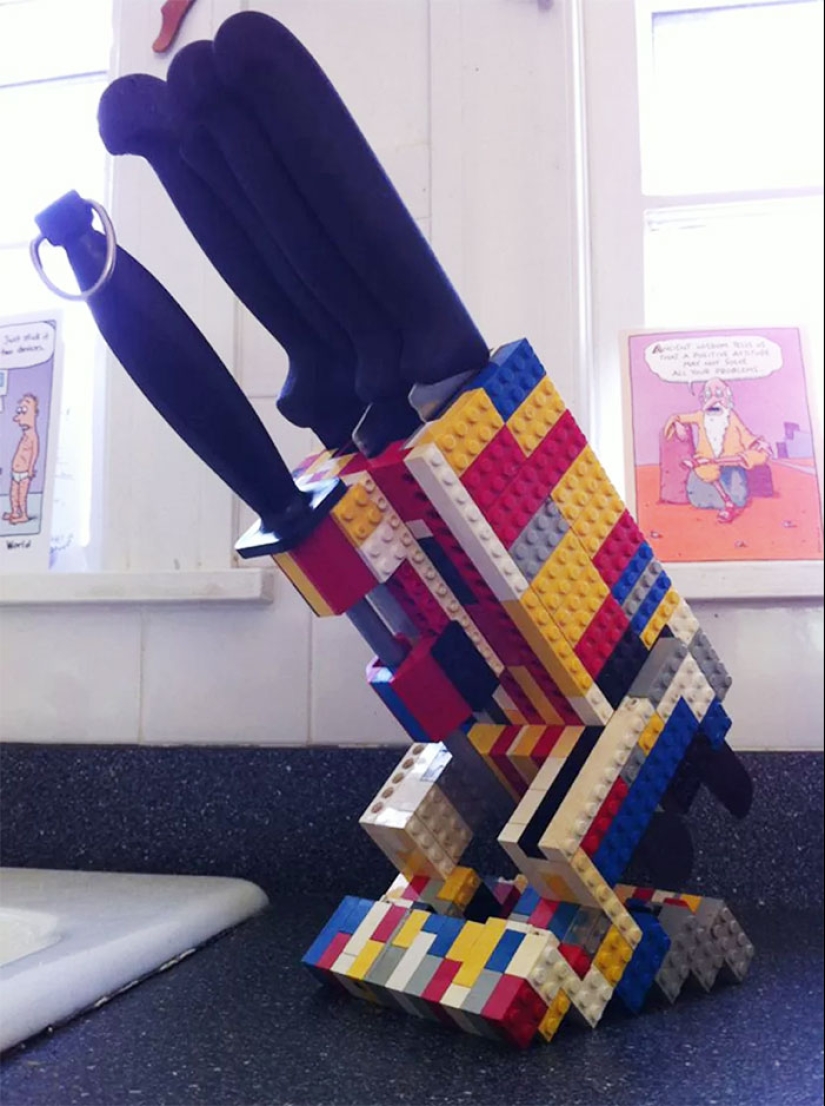 27 Ingenious Ways to Use Lego that You probably didn't know about