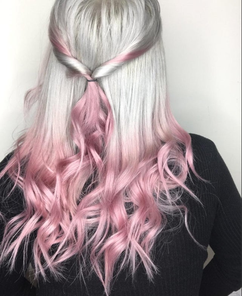 27 photos of girls who ventured into bright hair coloring 27 photos of girls who ventured into bright hair coloring