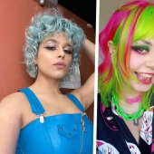27 photos of girls who ventured into bright hair coloring 27 photos of girls who ventured into bright hair coloring