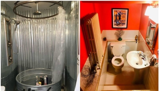 30 bathrooms with a strange and creative design