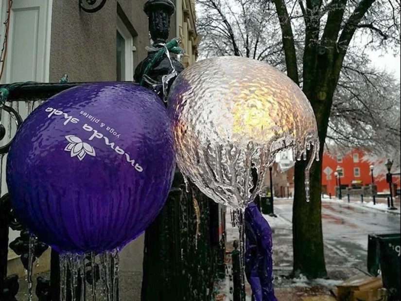 30 cold photos that clearly show the full power of the harsh winter