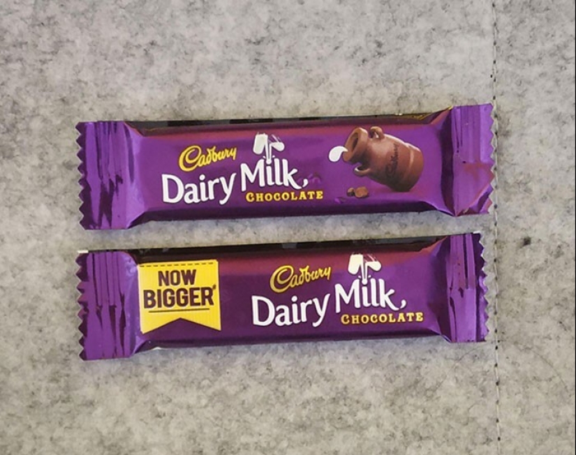 30 diseños de envases creados para engañar descaradamente a los compradores