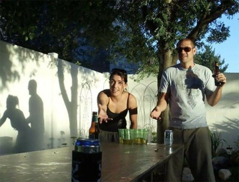 30 divertido fotos de las sombras que se ven como algo más