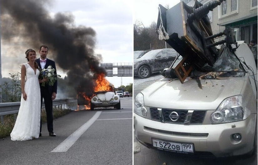 30 ejemplos de cómo se ve un mal día del propietario de un automóvil