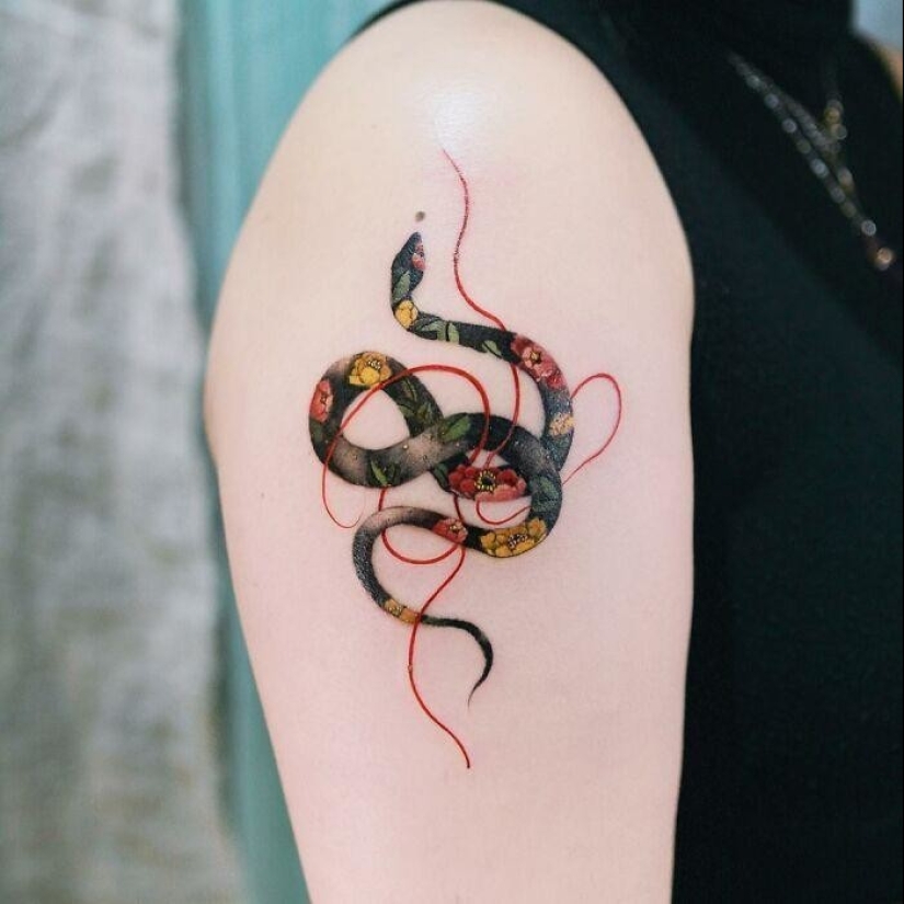 30 exquisite works of a tattoo artist from South Korea 30 exquisite works of a tattoo artist from South Korea
