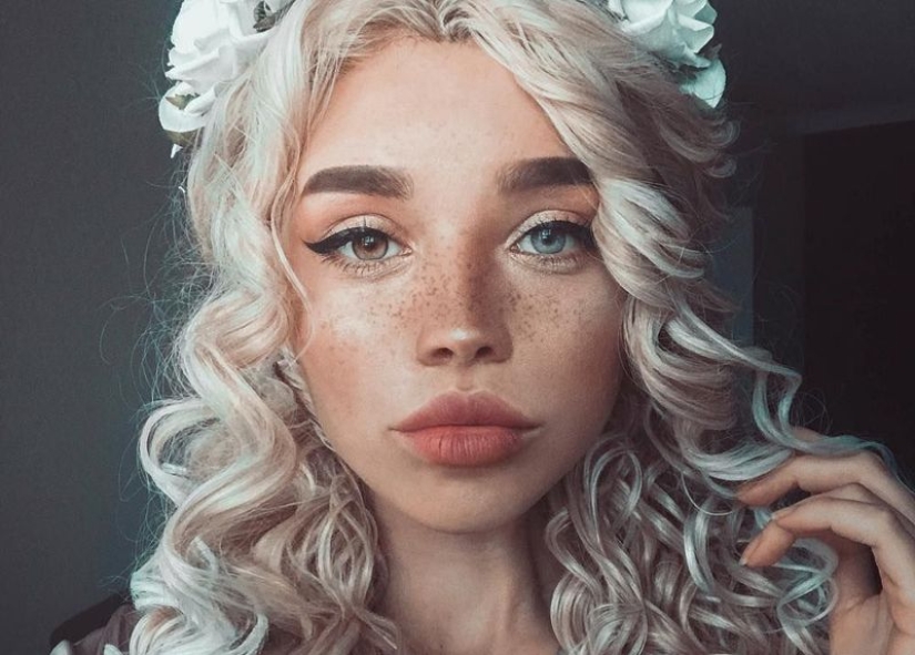 30 fotos de la gente, que la naturaleza generosamente dotado de una belleza sobrenatural