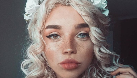 30 fotos de la gente, que la naturaleza generosamente dotado de una belleza sobrenatural