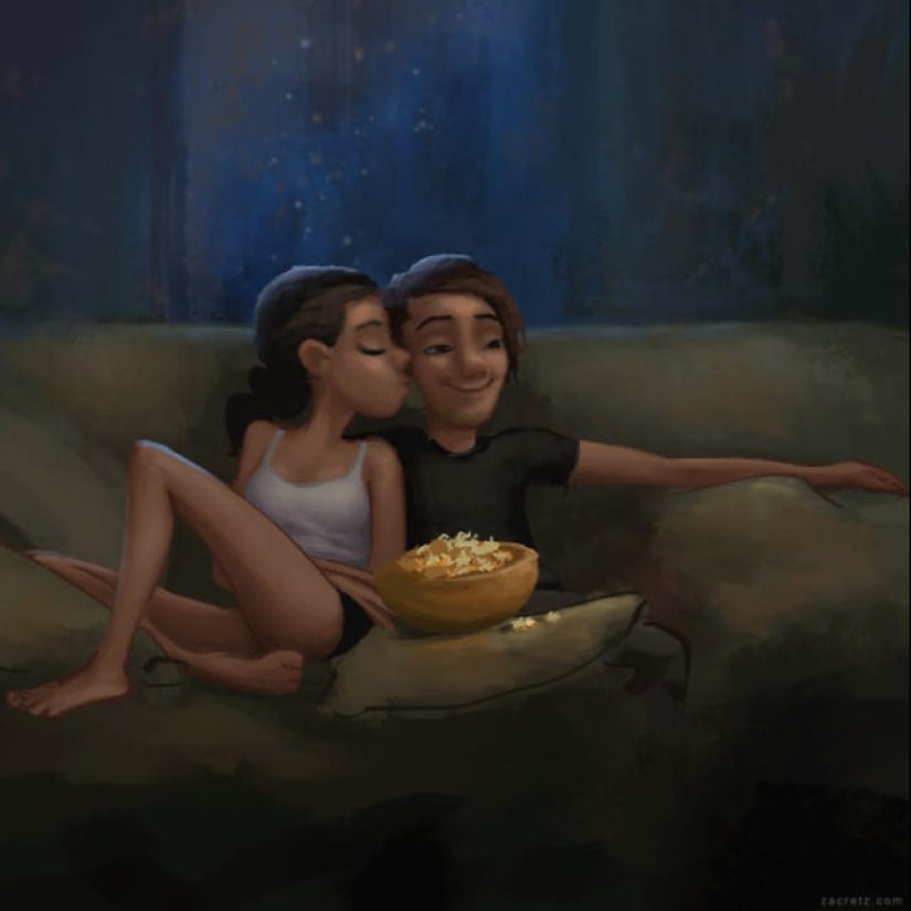 30 idyllic illustrations of love and affection that will warm your heart 30 idyllic illustrations of love and affection that will warm your heart