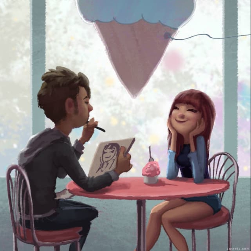 30 idyllic illustrations of love and affection that will warm your heart 30 idyllic illustrations of love and affection that will warm your heart