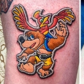 30 Incredibly Cool Tattoos That Look Like Patches 30 Incredibly Cool Tattoos That Look Like Patches