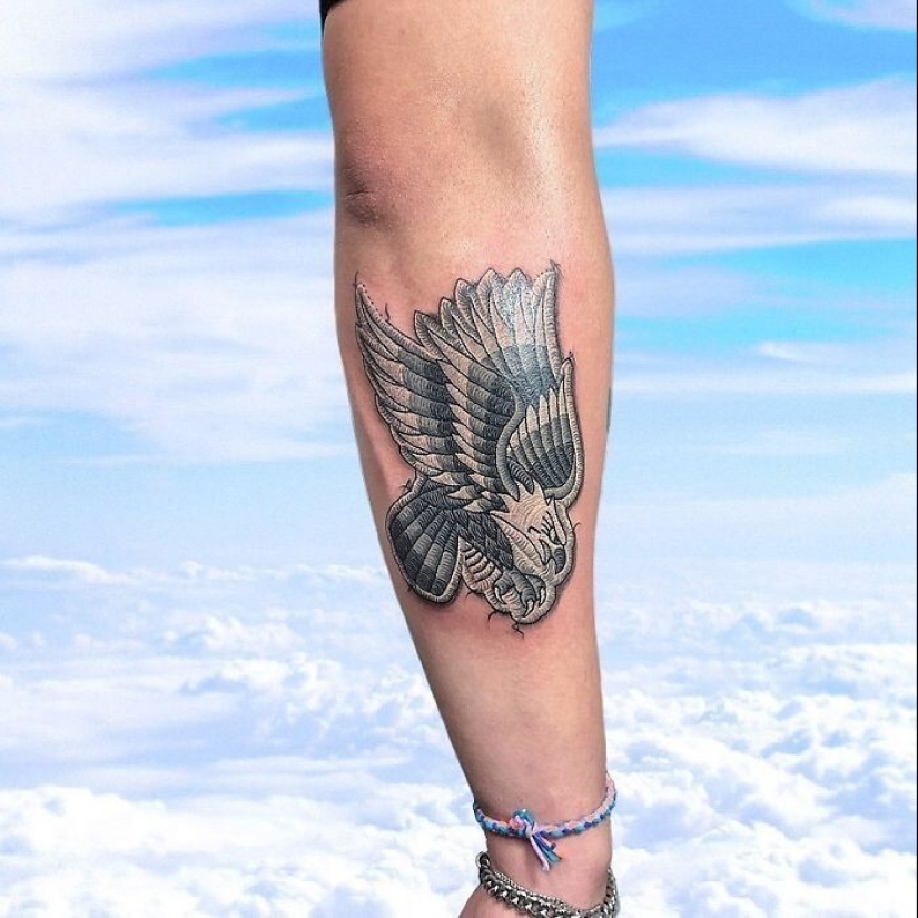 30 Incredibly Cool Tattoos That Look Like Patches 30 Incredibly Cool Tattoos That Look Like Patches