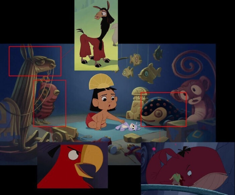 30 interesting details in movies and cartoons that you have never noticed
