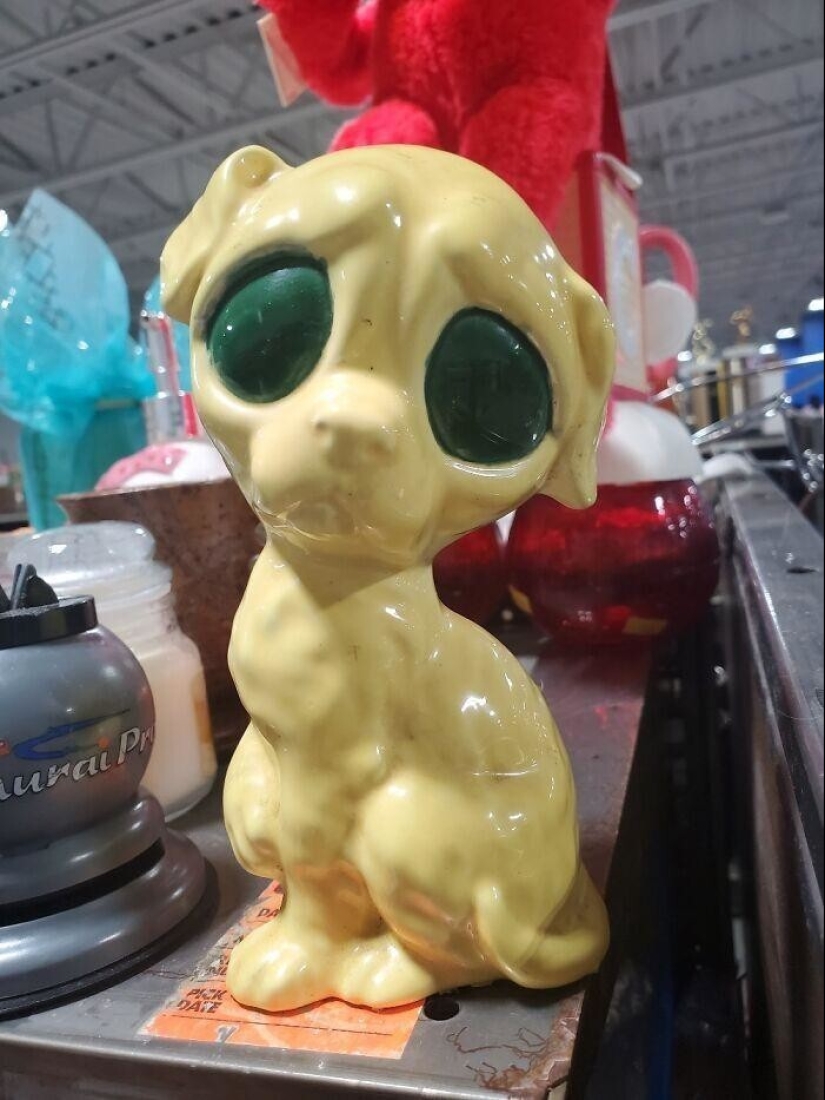 30 lindo, peculiar e inquietante que se encuentra en las tiendas de segunda mano