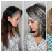 30 mujeres que decidieron que el pelo gris les conviene 30 mujeres que decidieron que el pelo gris les conviene