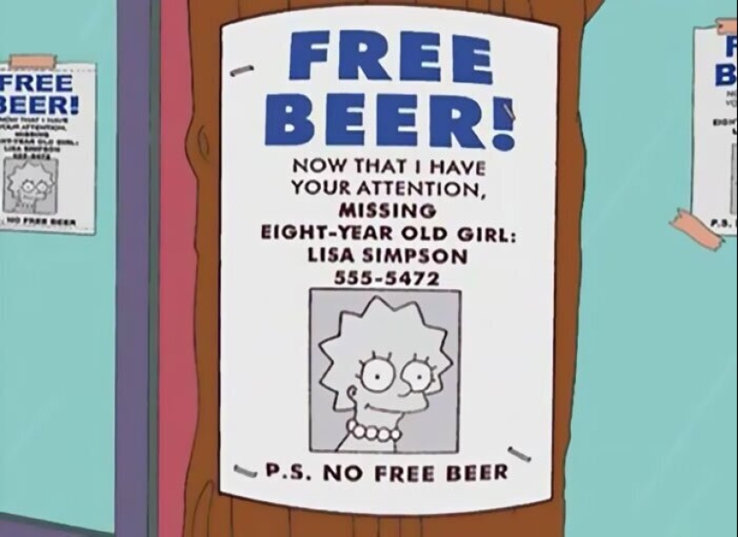 30 of the most witty signs and inscriptions from the Simpsons»