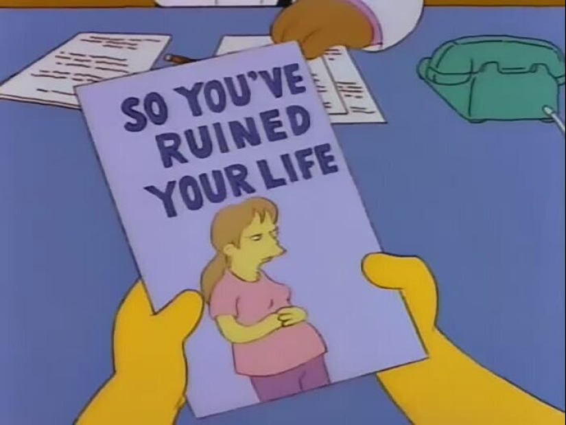 30 of the most witty signs and inscriptions from the Simpsons»