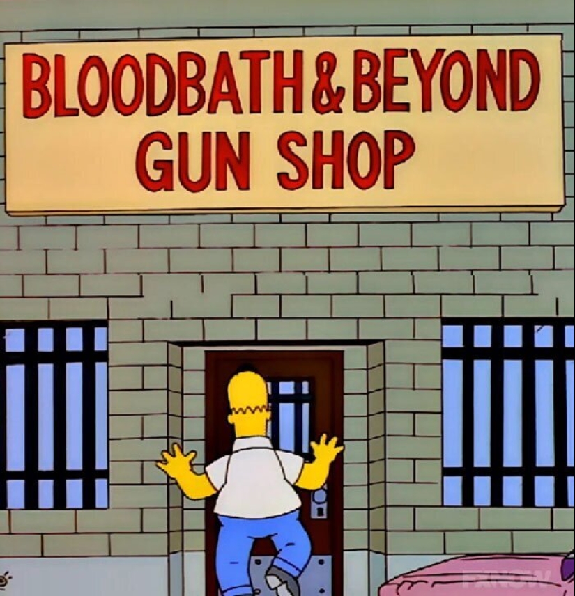 30 of the most witty signs and inscriptions from the Simpsons»