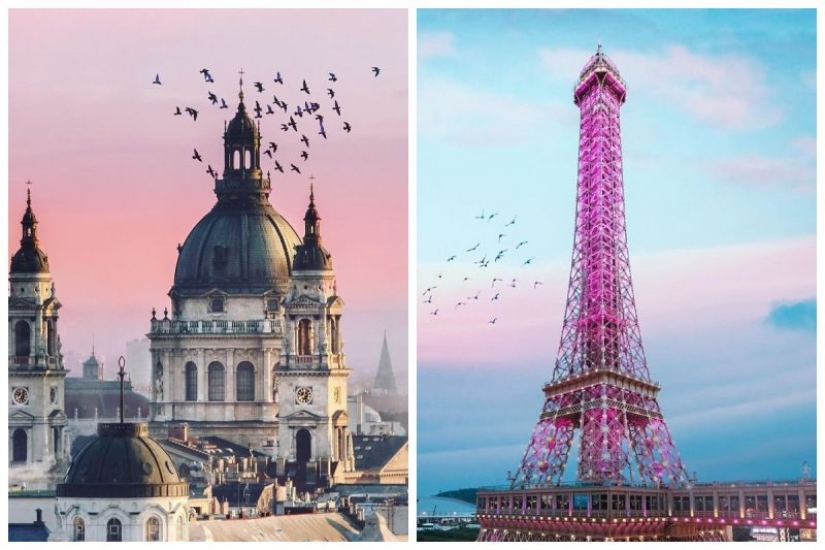 30 shots with the drone, which reveal the beauty of the world