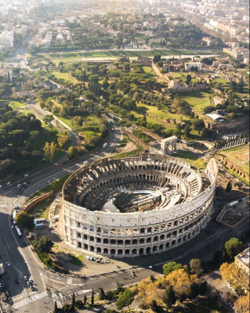 30 shots with the drone, which reveal the beauty of the world