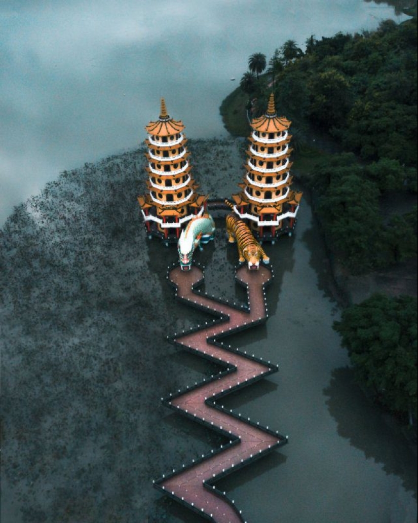 30 shots with the drone, which reveal the beauty of the world
