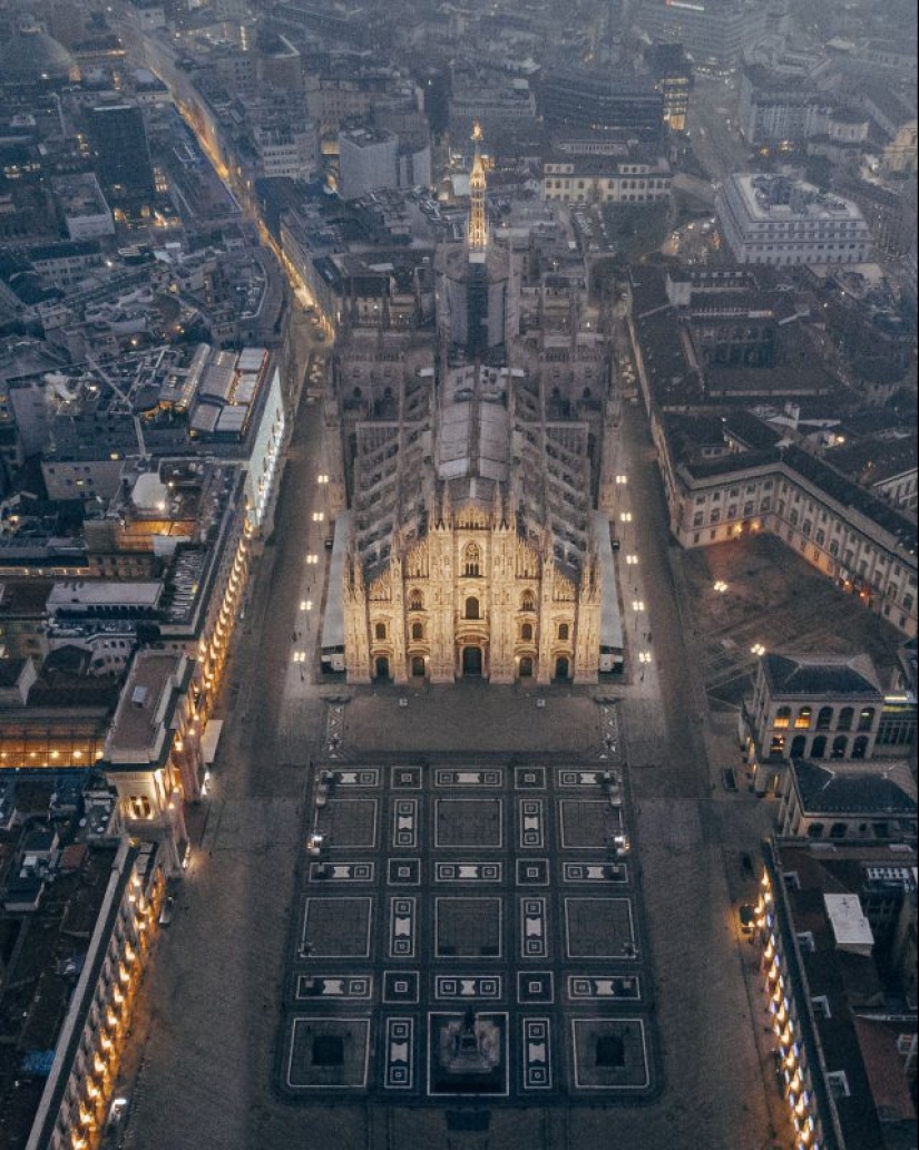 30 shots with the drone, which reveal the beauty of the world