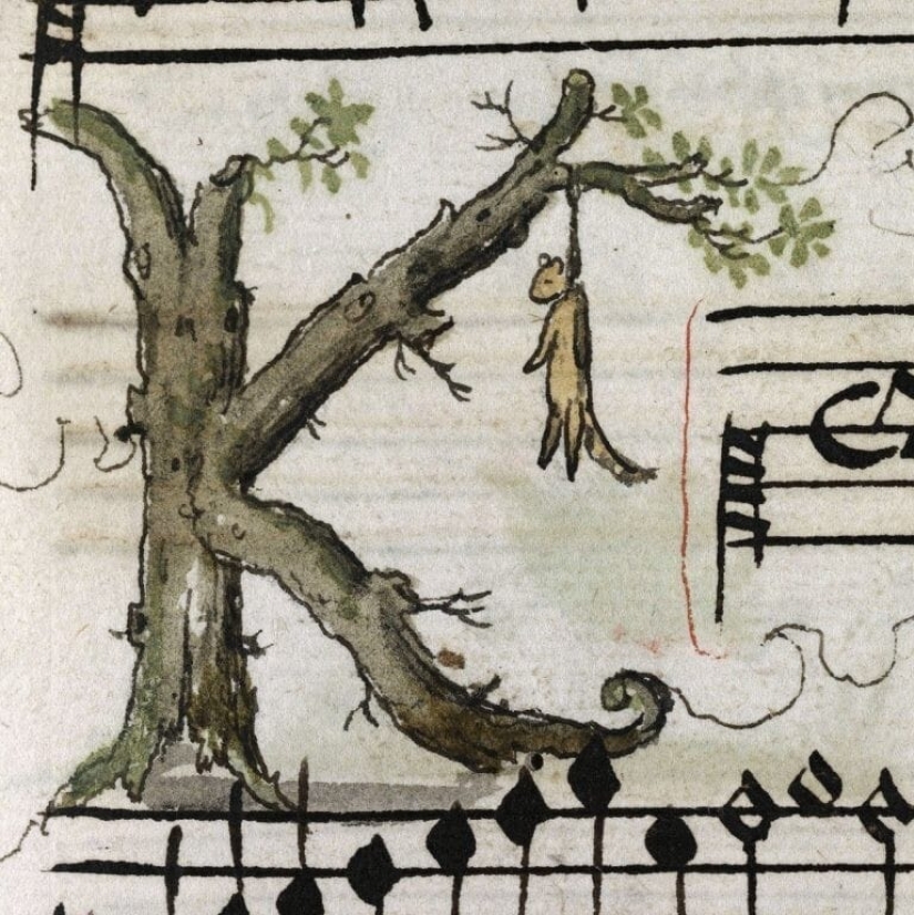 30 strange and creepy illustrations from the songbook of the XVI century 30 strange and creepy illustrations from the songbook of the XVI century