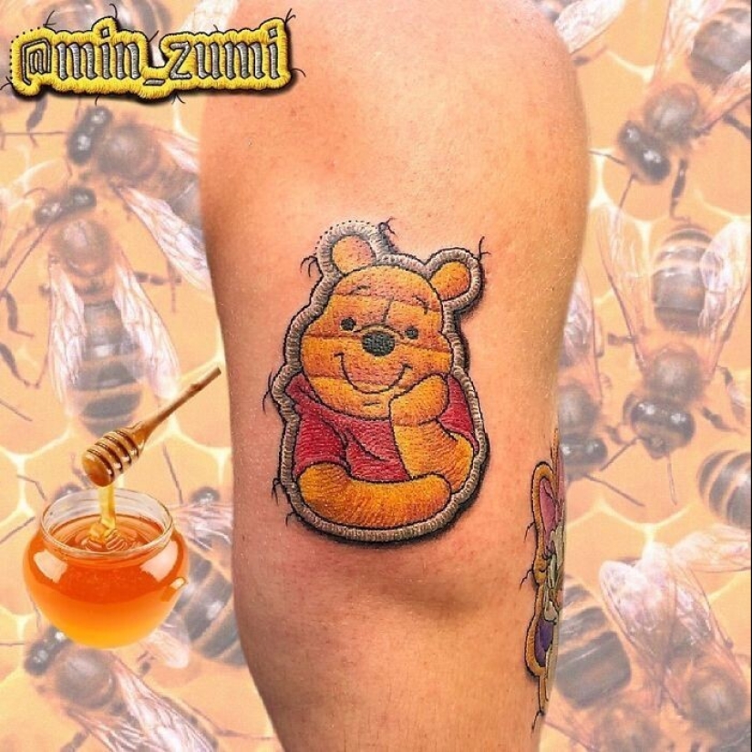 30 tatuajes increíblemente geniales que parecen parches 30 tatuajes increíblemente geniales que parecen parches