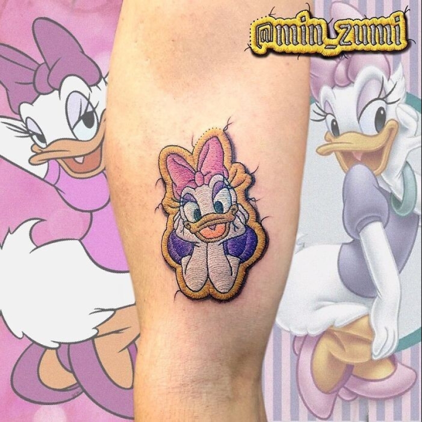 30 tatuajes increíblemente geniales que parecen parches 30 tatuajes increíblemente geniales que parecen parches