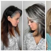 30 women who decided that gray hair suits them 30 women who decided that gray hair suits them