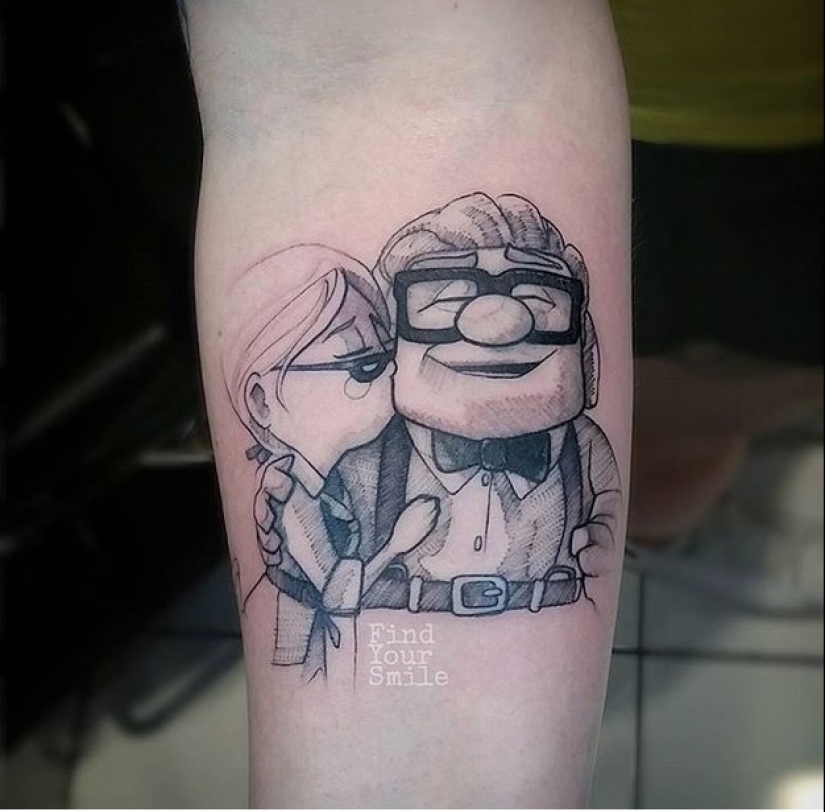 33 tatuajes basados en tus películas y dibujos animados favoritos 33 tatuajes basados en tus películas y dibujos animados favoritos