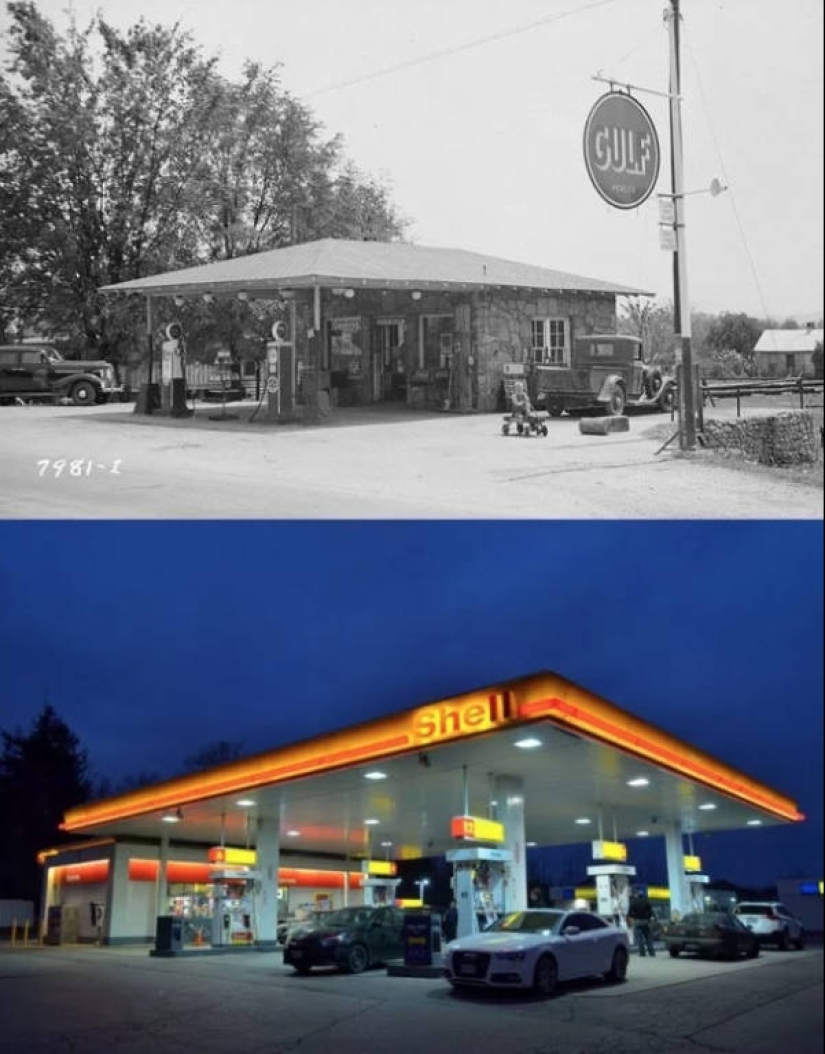 34 photos that show how the world has changed over the last 100 years