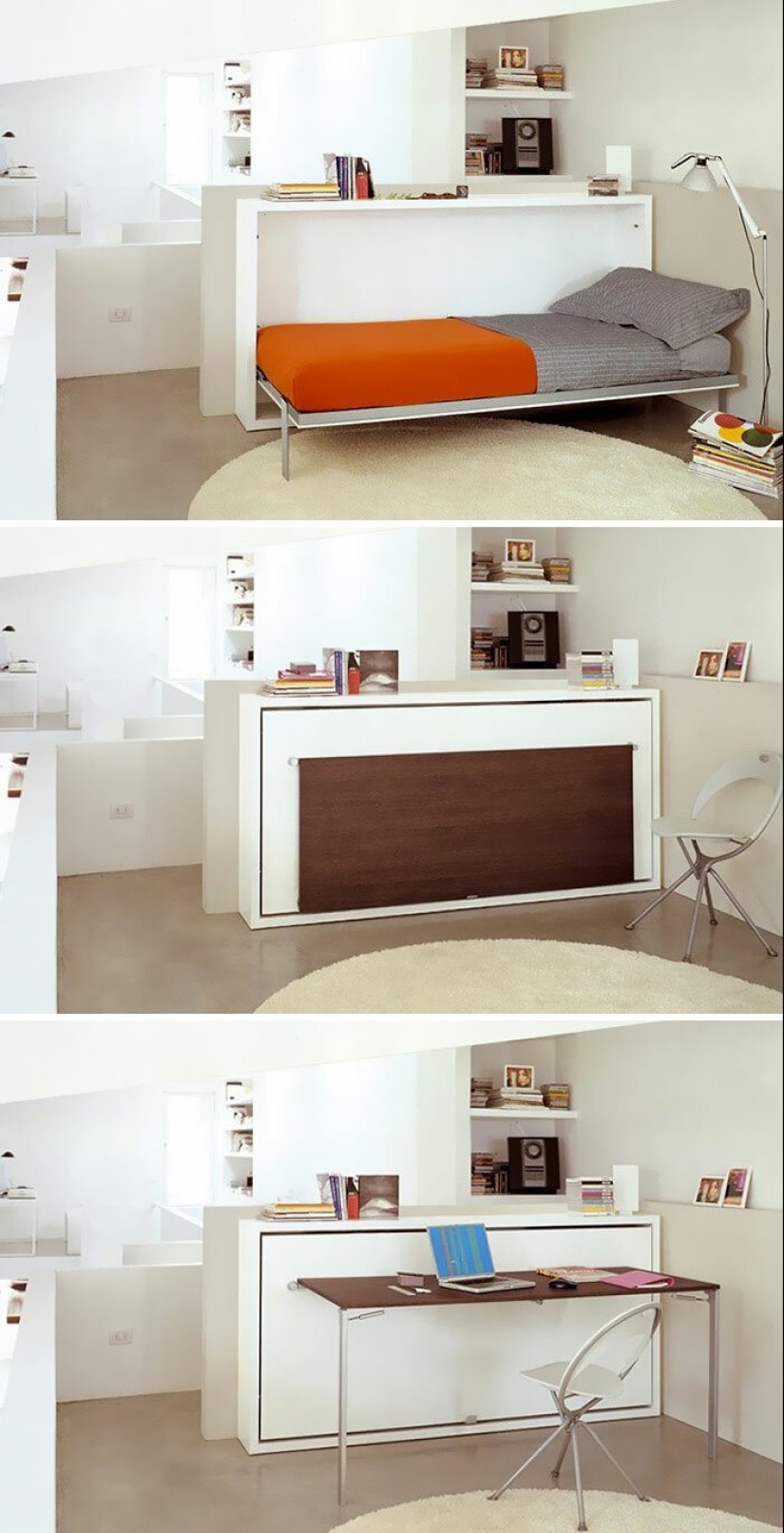 35 astuto soluciones de diseño para el hogar que va a ahorrar espacio