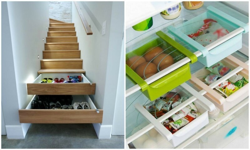 35 crafty design solutions for home that will save space