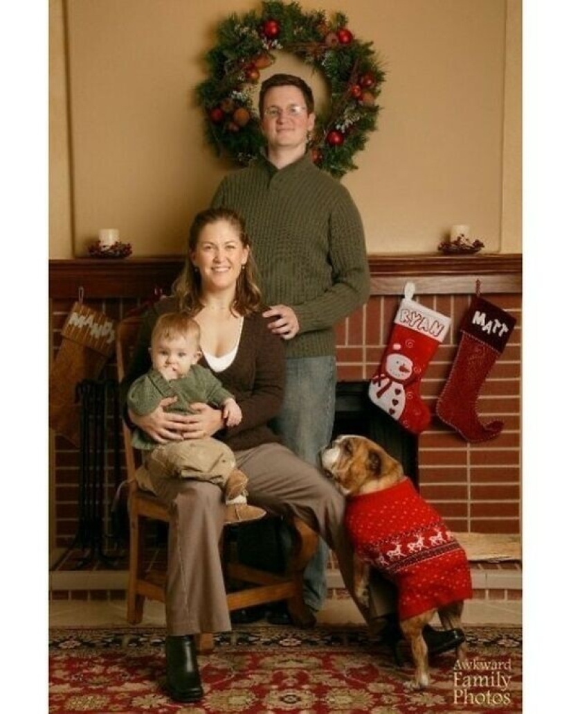 35 peores fotos de Navidad