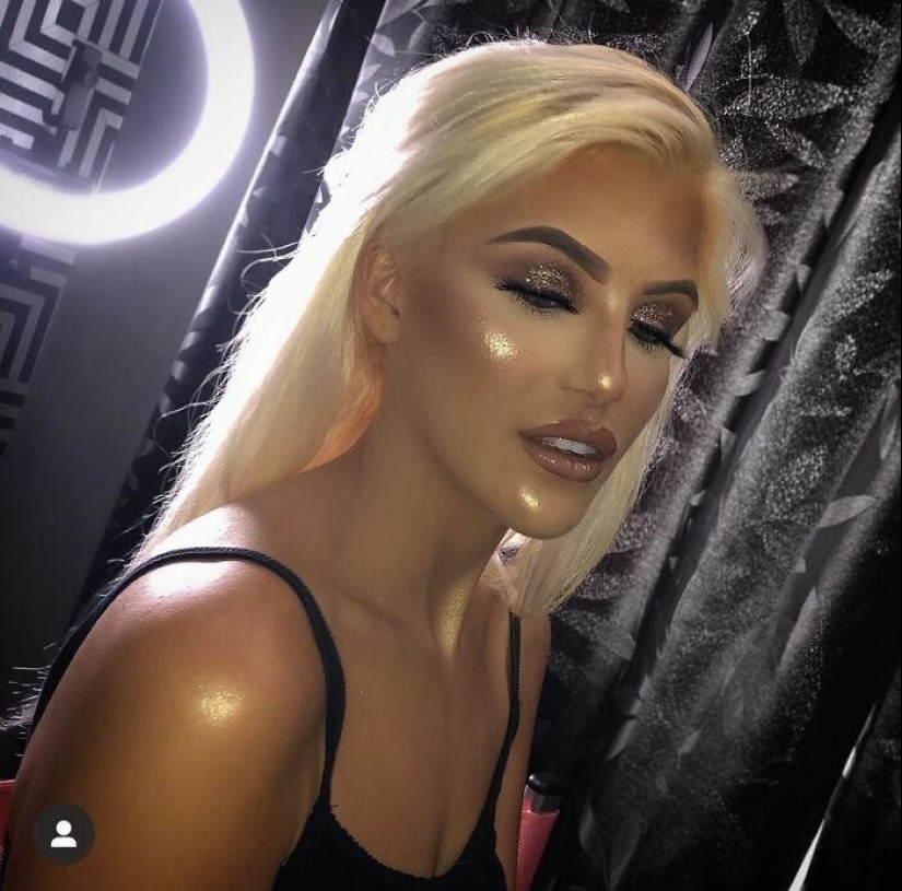 40 ejemplos hilarantes de maquillaje terrible