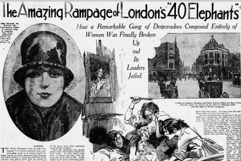 “40 Elefantes”: la historia de la pandilla femenina más atrevida y tenaz de Londres “40 Elefantes”: la historia de la pandilla femenina más atrevida y tenaz de Londres