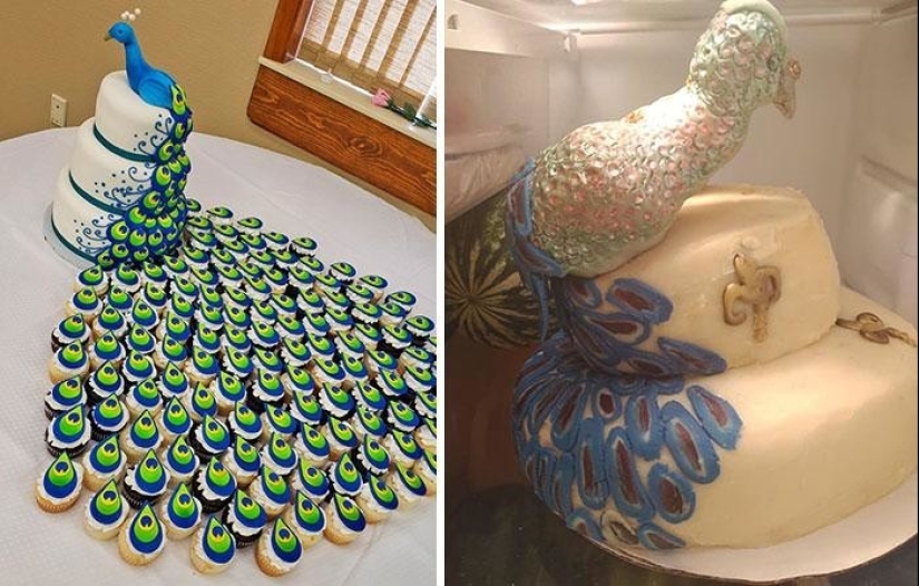 40 funny, and more often simply unsuccessful wedding cakes