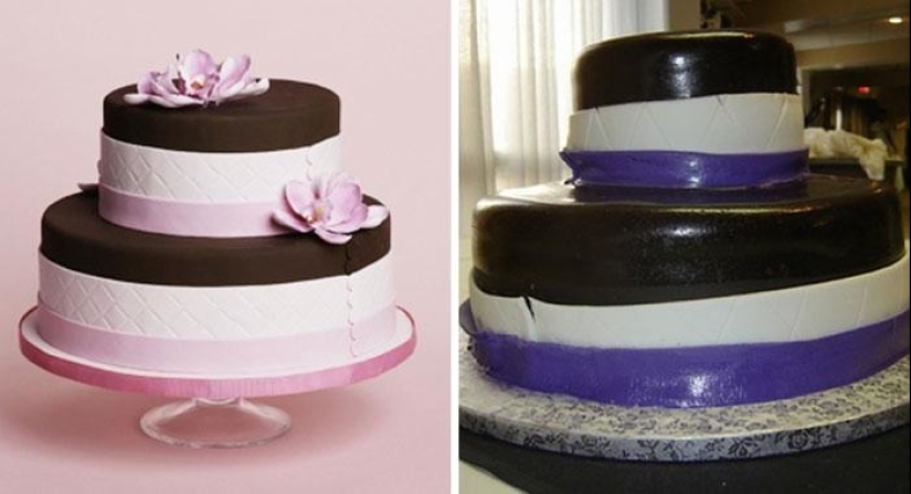 40 funny, and more often simply unsuccessful wedding cakes