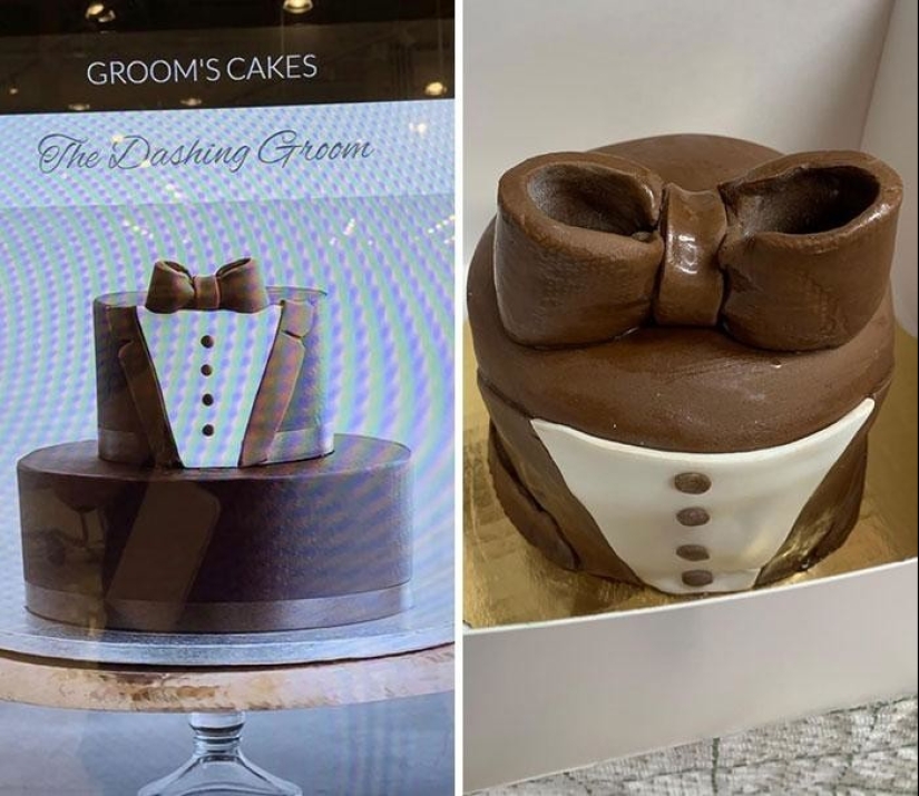 40 funny, and more often simply unsuccessful wedding cakes