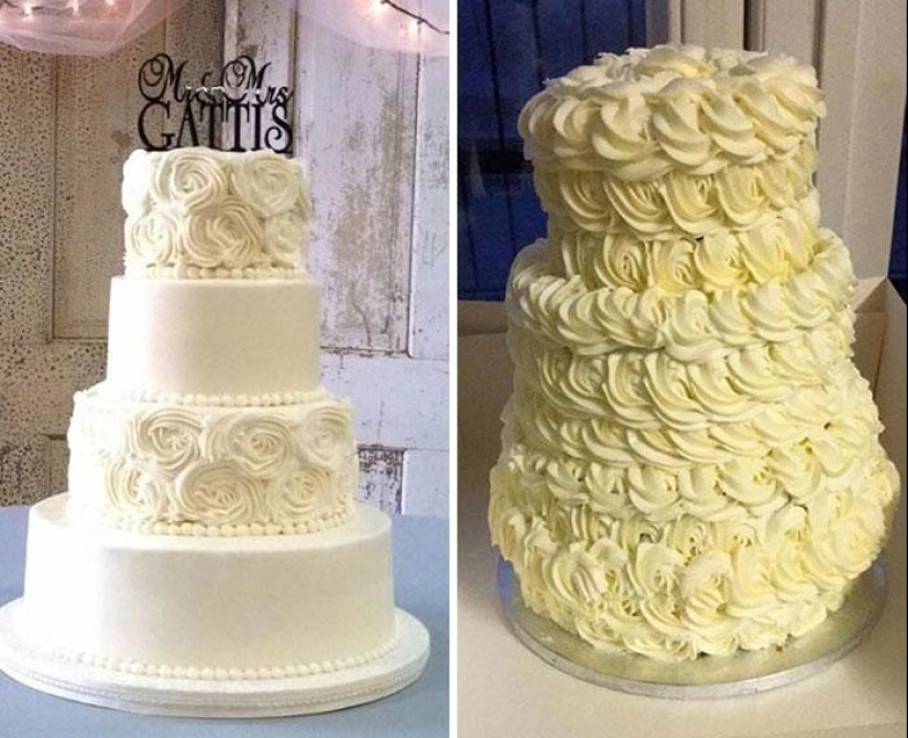 40 funny, and more often simply unsuccessful wedding cakes