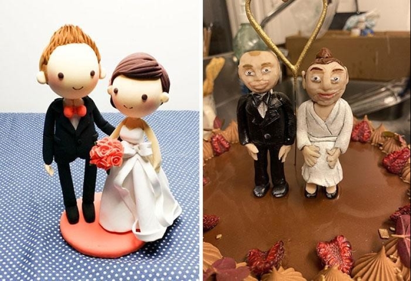 40 funny, and more often simply unsuccessful wedding cakes