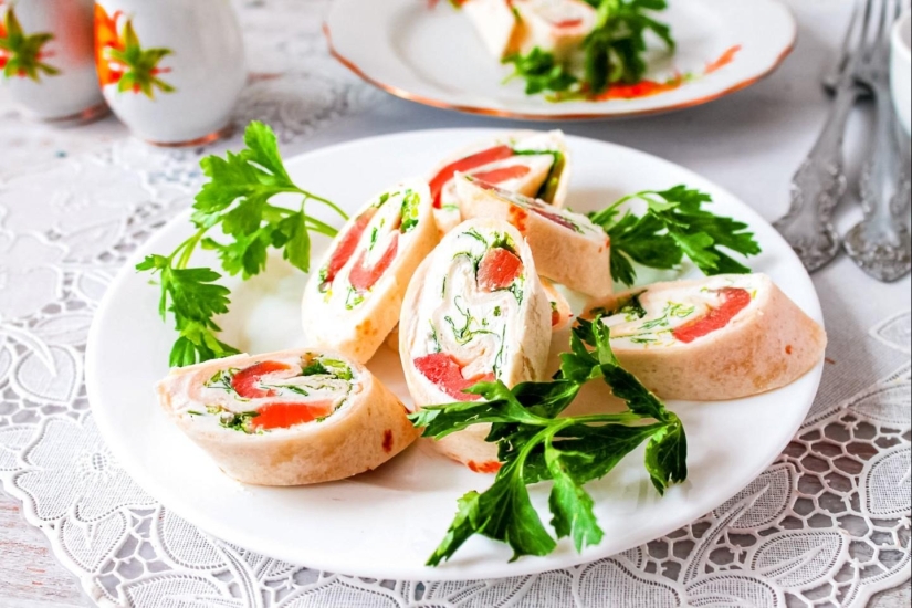 5 simple and delicious recipes for lavash snacks
