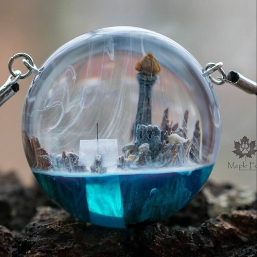 69 los derechos de autor de los adornos y la decoración con pequeños mundos dentro de 69 los derechos de autor de los adornos y la decoración con pequeños mundos dentro de